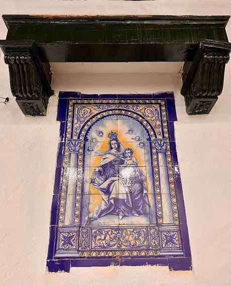La Virgen del Carmen, en la calle San Eloy.