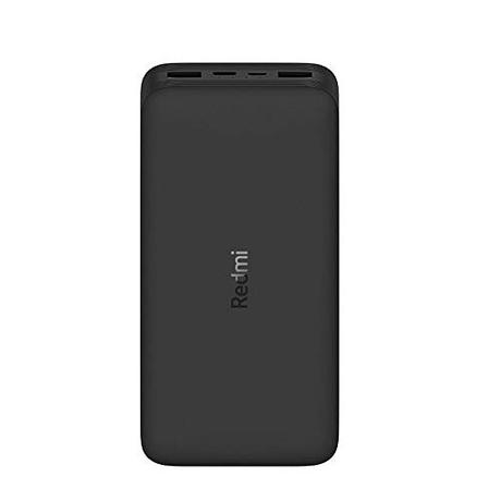 Xiaomi Batería externa REDMI 18W FAST CHARGE BLACK - 20000MAH - ENTRADA MICRO USB / USB TIPO-C - SALIDA 2* USB-A