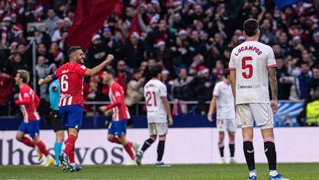 Crónica Atlético de Madrid 1 - Sevilla FC 0
