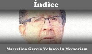 Memoria del mirar, Marcelino G. Velasco
