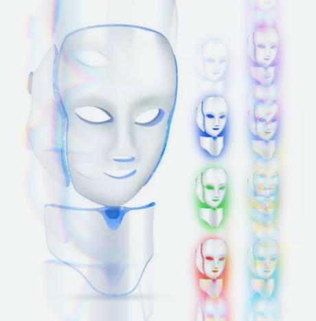 Luz led facial cosmética argentina Para que sirve cada luz roja azul violeta donde se compran precios