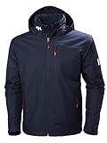 Mens Helly Hansen Crew Hooded Jacket, Azul marino, S