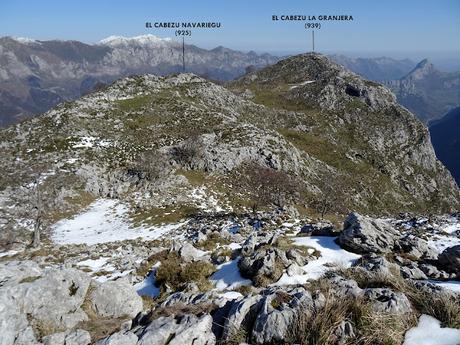 Arenas de Cabrales-Nava-El Jorcáu del Cuernu-Lles