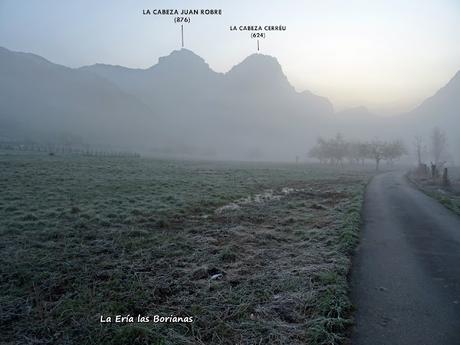 Arenas de Cabrales-Nava-El Jorcáu del Cuernu-Lles