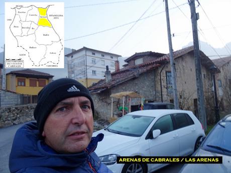 Arenas de Cabrales-Nava-El Jorcáu del Cuernu-Lles