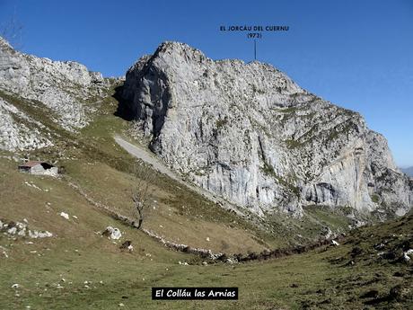 Arenas de Cabrales-Nava-El Jorcáu del Cuernu-Lles