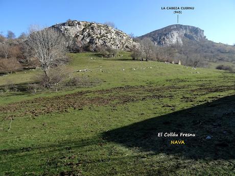 Arenas de Cabrales-Nava-El Jorcáu del Cuernu-Lles
