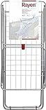 Rayen | Tendedero con alas | Superficie de tendido de 19 m | Sistema de bloqueo de alas | Tendedero plegable y antideslizante|Para interior y exterior|54,5 x 177 x 107,5 cm,Color Acero|19 metros