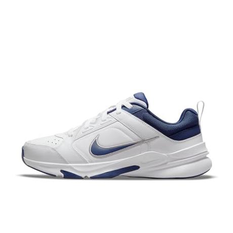 Nike Defy All Day, Zapatillas de Deporte Hombre, Blanco (White/Midnight Navy/Metallic Silver), 40 EU