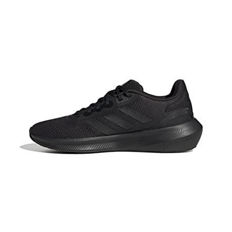 adidas Runfalcon 3.0 Shoes, Zapatillas Hombre, Core Black/Core Black/Carbon, 43 1/3 EU