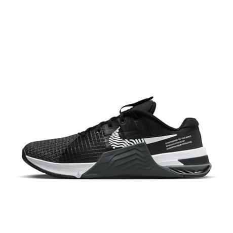 El Mejor 10 nike shoes de 2024: La Elección de los Especialistas NIKE Metcon 8, Zapatillas Hombre, Negro Black White Dk Smoke Grey Smoke Grey, 44 EU