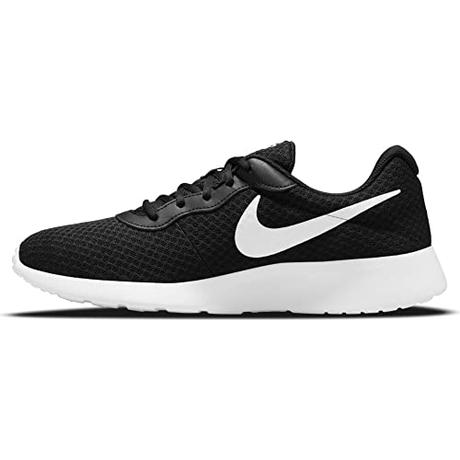 NIKE Tanjun DJ6258, Zapatillas Hombre, Negro (Black/White/Barely Volt/Black), 43 EU