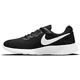 NIKE Tanjun DJ6258, Zapatillas Hombre, Negro (Black/White/Barely Volt/Black), 43 EU