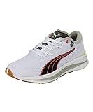PUMA Electrify Nitro 2 FM, Zapatillas deportivas, Hombre, Puma White-Puma Black-Firelight, 43 EU