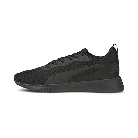 PUMA Unisex Adults' Sport Shoes FLYER FLEX Road Running Shoes, PUMA BLACK-PUMA BLACK, 42.5
