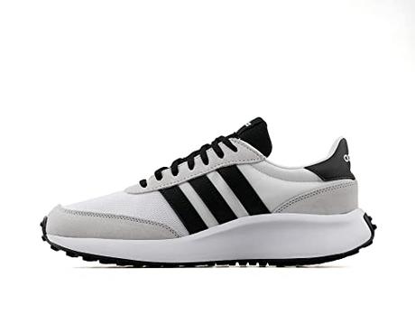 adidas Run 70s Lifestyle Running Shoes, Zapatillas Hombre, Ftwr White Core Black Dash Grey, 42 EU