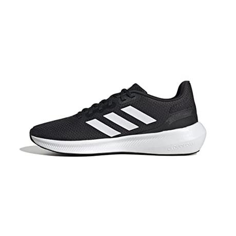 adidas Runfalcon 3.0 Shoes, Zapatillas Hombre, Core Black/FTWR White/Core Black, 43 1/3 EU