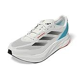 adidas Duramo Speed, Zapatillas Hombre, Ftwr White Core Black Lucid Cyan, 42 EU