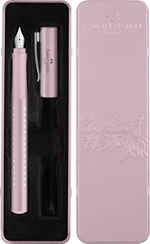 Faber-Castell - 201515 Estuche Metal con Estilografica Rosa.M