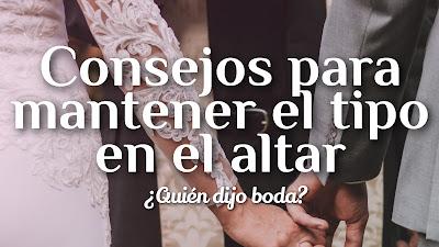 Consejos para mantener el tipo en el altar