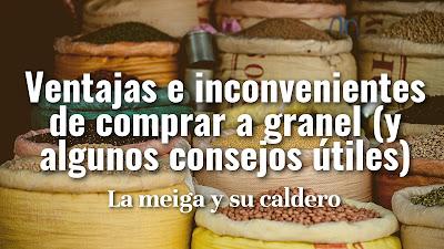 Ventajas e inconvenientes de comprar a granel (y algunos consejos útiles) Ventajas e inconvenientes de comprar a granel (y algunos consejos útiles)