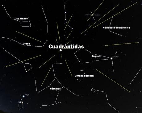 Se inicia 2024 con una preciosa lluvia de estrellas fugaces: las Cuadrántidas