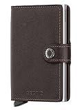 Secrid Miniwallet Dark Brown Talla Única Unisex Adultos