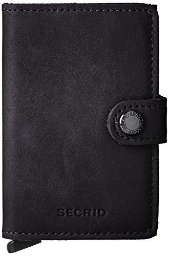 Secrid, para Hombre unisex - Cartera Mini, Negro (Negro) - MV-RFID, Black