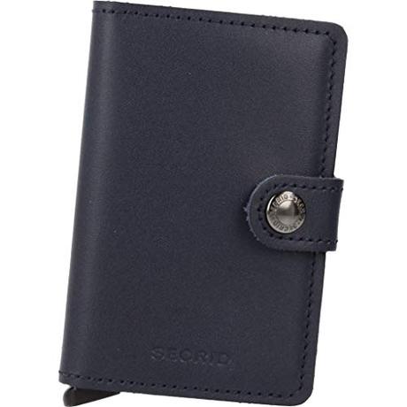 Secrid Miniwallet Navy Talla Única Unisex Adultos
