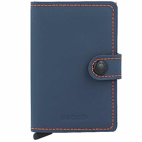 Secrid Miniwallet Nightblue & Orange Talla Única Unisex Adultos