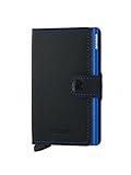 Secrid Miniwallet Black & Blue Talla Única Unisex Adultos
