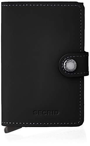 Secrid Miniwallet Matte Black. Cartera Tarjetero para Hombre
