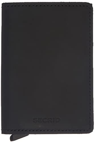 Secrid Slimwallet Black Talla Única Unisex Adultos