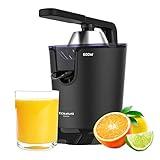 Taurus Amazing SQ601X - Exprimidor eléctrico de palanca, motor AC profesional, depósito de 0,65L, 2 conos para todos los cítricos, cuerpo y filtro de acero inoxidable, fácil limpieza, desmontable