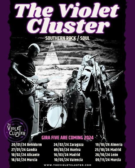 THE VIOLET CLUSTER: GIRA 'FIVE ARE COMING'