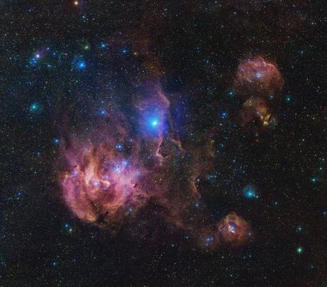 Una impresionante imagen de una nebulosa a 1.500 millones de píxeles