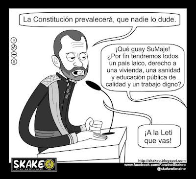 Un rey cuestinado por falta de audiencia.