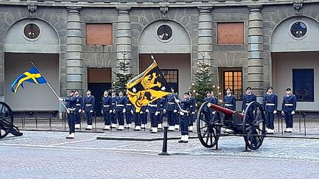 SUECIA; EL PALACIO REAL DE ESTOCOLMO