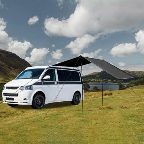 FACULX Toldo de Poliéster para autocaravanas, furgonetas, autocaravanas o caravanas