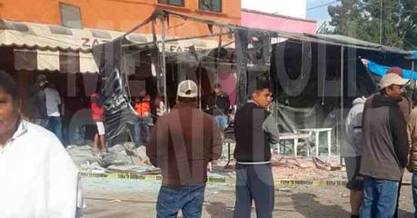 Explosión en Puesto de Pirotecnia en Villa de Arriaga Genera Pánico pero no Víctimas