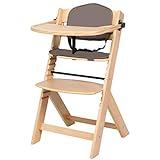 Babify Evo - Trona Evolutiva con bandeja, cojín y respaldo incluidos, Natural