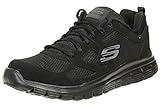 Skechers Burns 52635-bbk, Zapatillas Hombre, Negro (Black 52635 BBK), 42 EU