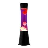 I-TOTAL -Lámpara de lava iluminante colorada (Morado 3)