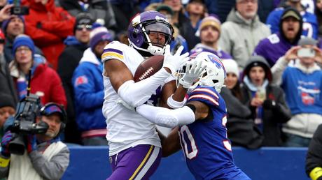 Justin Jefferson, WR de los Vikings.