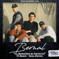 Concierto de Bernal en Siroco dentro del Inverfest
