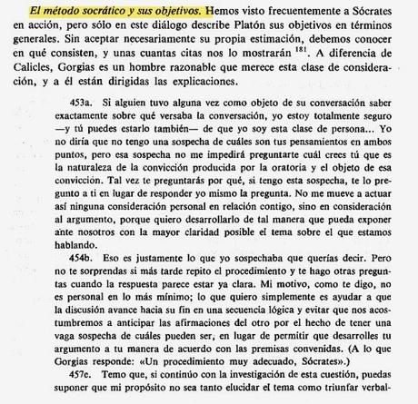 EL MÉTODO SOCRÁTICO EN EL GORGIAS DE PLATÓN