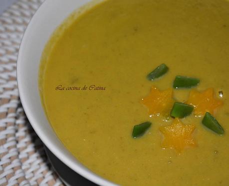 Puré de judías verdes y calabaza