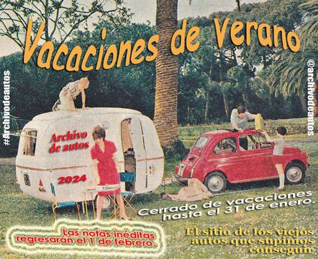 Vacaciones de Verano de Archivo de autos