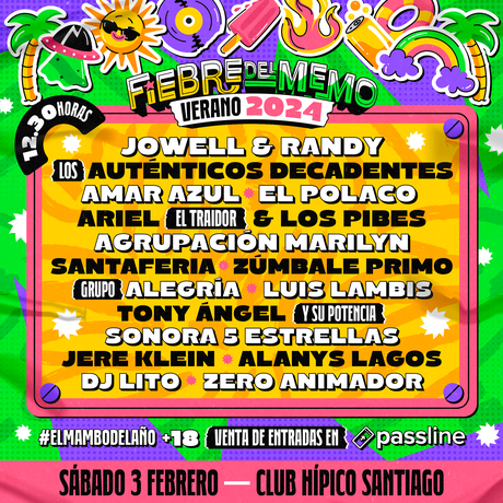 Jowell & Randy, Los Auténticos Decadentes y Jere Klein encabezan una nueva versión veraniega del Festival «Fiebre del Memo” 353ffa4b-fc0c-71cb-275e-3a31d721acd2