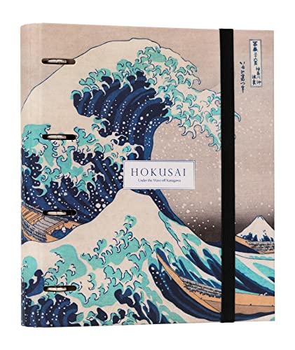 Kokonote Carpeta Hokusai, Ola De Kanagawa, Archivador - Tapa Dura / Archivador - Anillas, A4 - Vuelta Al Cole Material Escolar